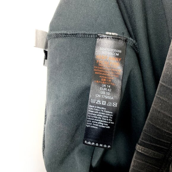 Topshop Distressed Grey Leggings - Picture 5 of 5